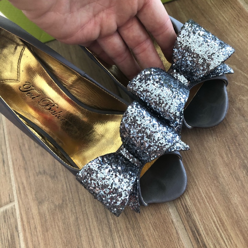 Ted Baker BEAUTIFUL Cinderella Shoes size 7 US - Picture 4 of 6